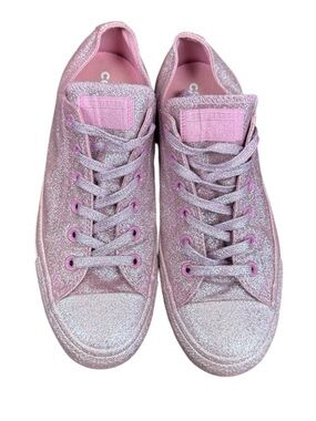 converse Limited Edition Pink Glitter sneakers 10
